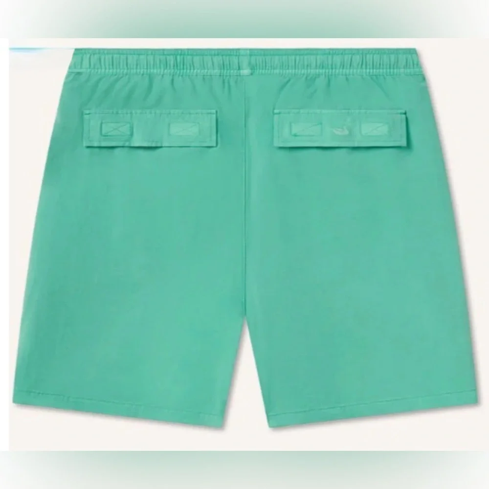 NWT Men’s SOUTHERN MARSH Seawash Malibu swim trunks- Bimini green. Size large